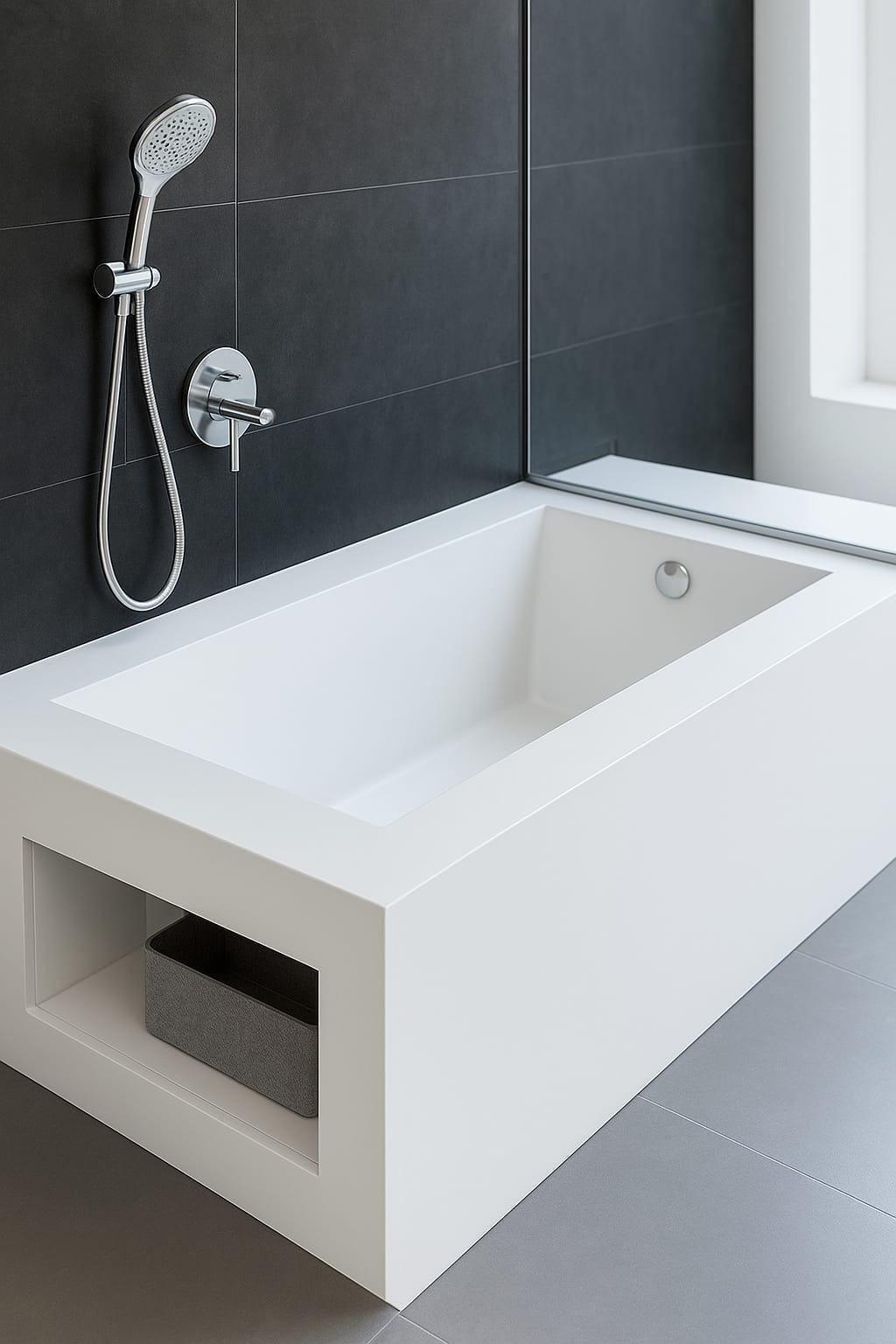 Design-Badewanne Linea | Mivora Art